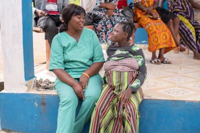 Pregnant woman, Sia Fengai, 26, has been at the birth waiting homes for five weeks and is about to be transferred to KGH for her scheduled C-section.