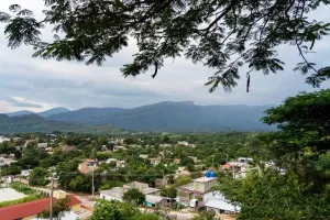A view of Jaltenango, a city in Chiapas, Mexico, where Compañeros En Salud, as Partners In Health is known locally, has worked since 2011.