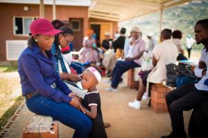 TB patient in Lesotho in 2018