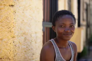 Portrait of Nthabiseng Mokone.