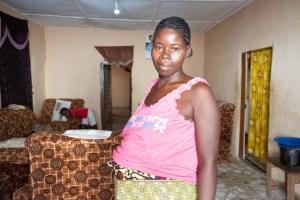 Pregnant mother in Sierra Leone