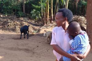 Mother and Daughter in rural Rwanda