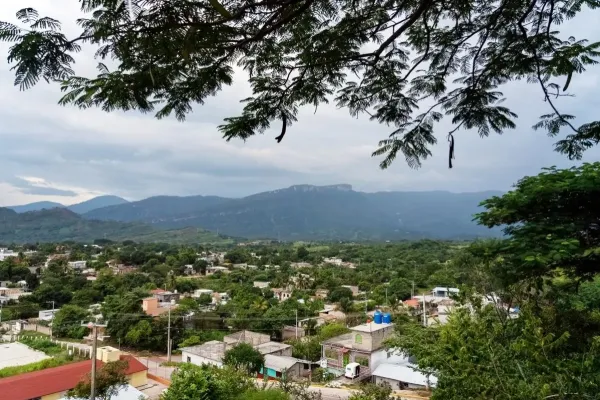 A view of Jaltenango, a city in Chiapas, Mexico, where Compañeros En Salud, as Partners In Health is known locally, has worked since 2011.