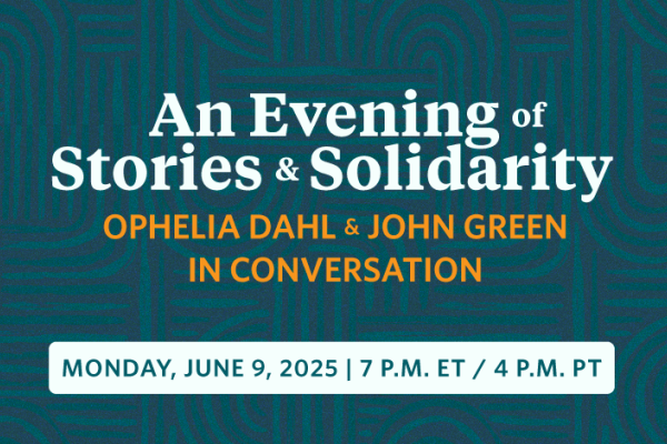 PIH Ophelia John Green Event Webinar Banner