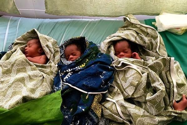 Triplets in Liberia