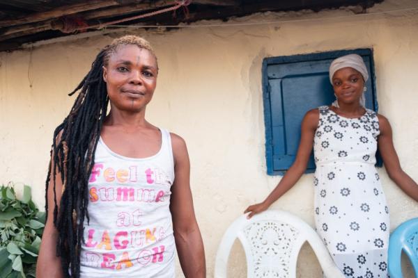 Mother and Daughter in Sierra Leone