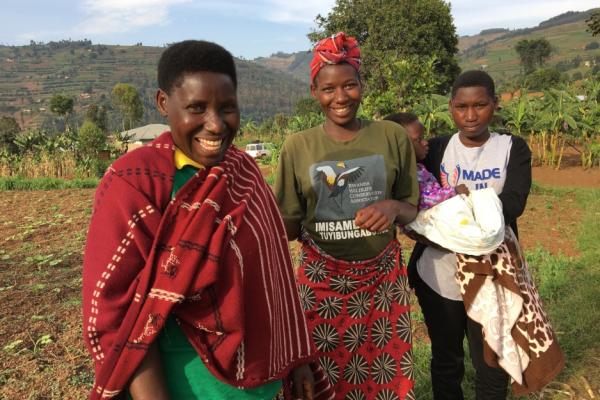 Family in Butaro, Rwanda