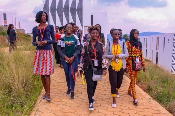 inaugural medical students at the University of Global Health Equity in northern Rwanda