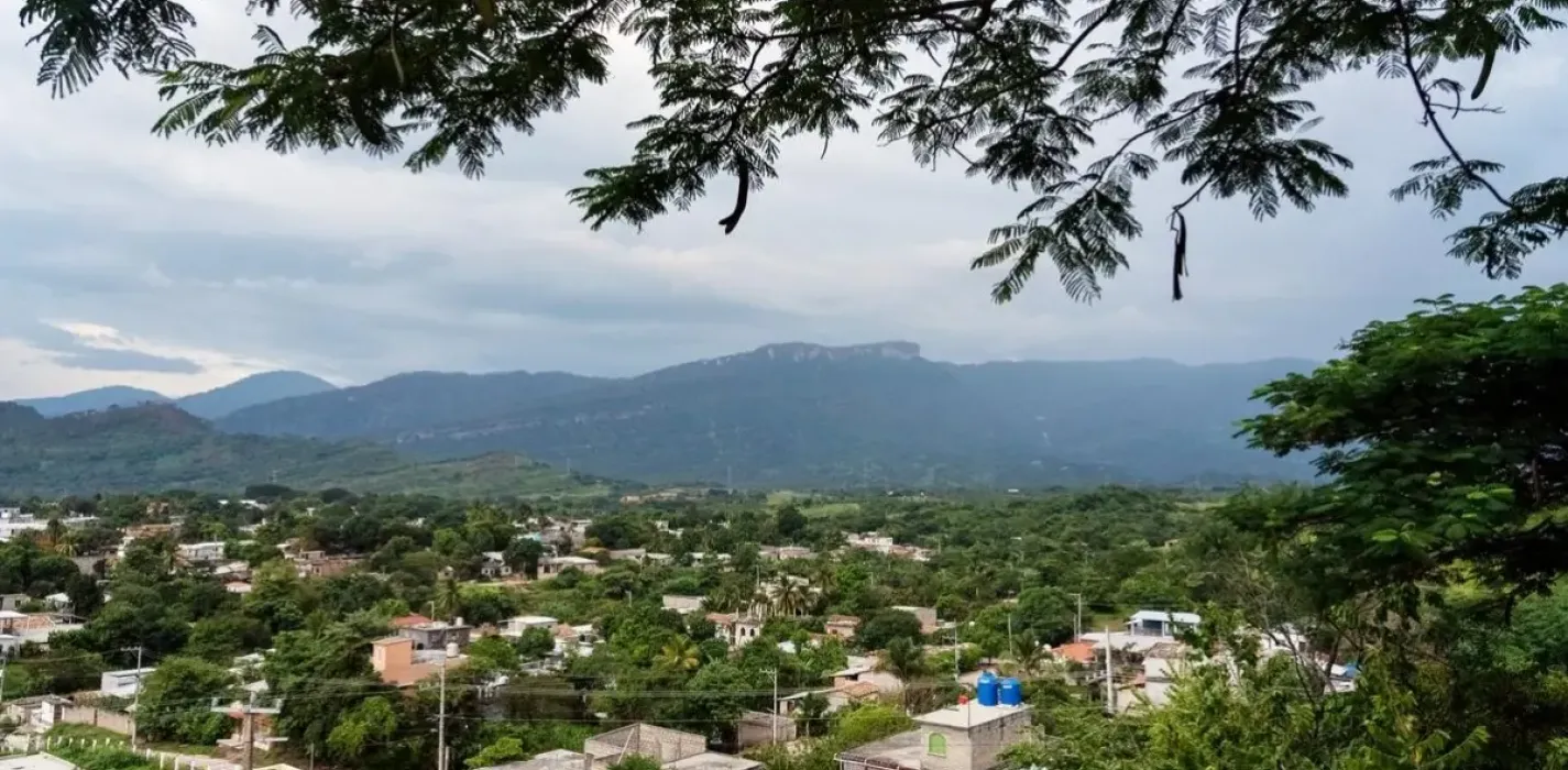 A view of Jaltenango, a city in Chiapas, Mexico, where Compañeros En Salud, as Partners In Health is known locally, has worked since 2011.