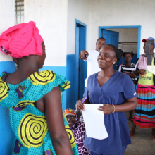 Women together in Liberia