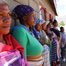 Expectant mothers in Lesotho