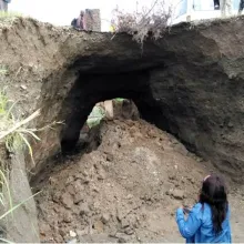 In Malawi, roads, bridges, and homes collapsed due to torrential rain and winds from tropical storm Ana