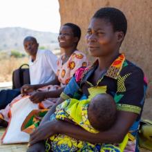 CHW visits family in Malawi