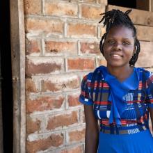 Bernadette Daluni, a Form 3 student at Wongani Private Secondary School in Neno District, supports herself through hair braiding while living in a rented house shared with a friend.