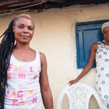 Mother and Daughter in Sierra Leone