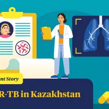 Text: Patient Story: MDR-TB in Kazakhstan