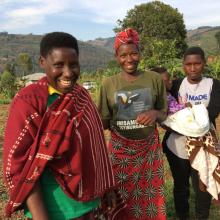 Family in Butaro, Rwanda