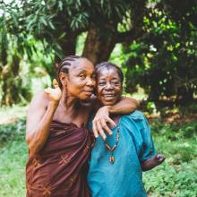 Two women together