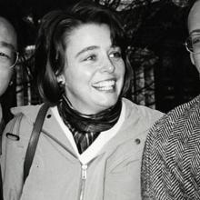 Dr. Paul Farmer, Dr. Jim Yong Kim, and Ophelia Dahl