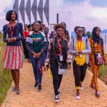 inaugural medical students at the University of Global Health Equity in northern Rwanda