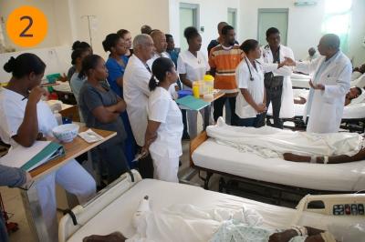Doctors in Haiti