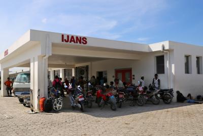 The emergency department at University Hospital in Mirebalais, Haiti