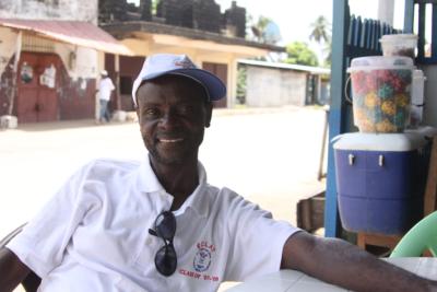 Patient in Liberia