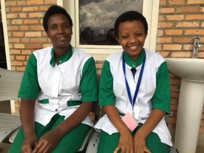 Nurses in Rwanda