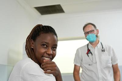 During her stay at Botšabelo Hospital, Sarafina Makashane received intensive daily care for MDR-TB, a deadly but curable infectious disease.