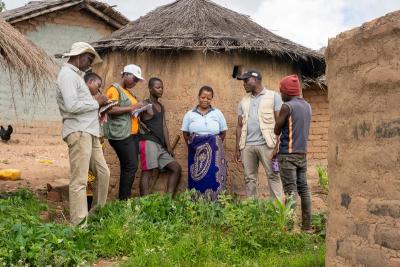 Home visit with a POSER beneficiary in Southern Malawi