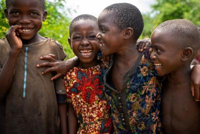 Secret Kayange, from left, Liti Kapesi, Martha Drino, and John Kapesi.