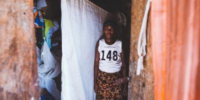 Mary Sesay, a 37-year-old woman in Sierra Leone