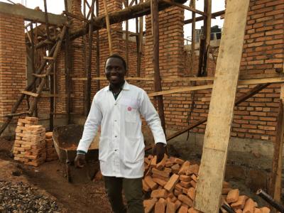 Pediatric nurse in Rwanda