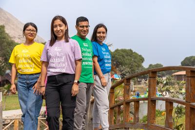 Members of the Mental Health Program team