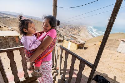 Dina Bustilles and her daughter, Yamilé*.