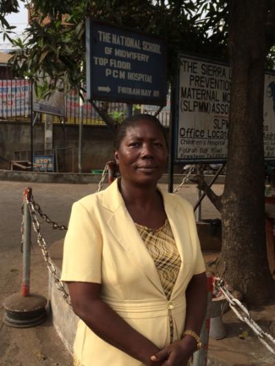 Sister Elizabeth Koroma in Freetown