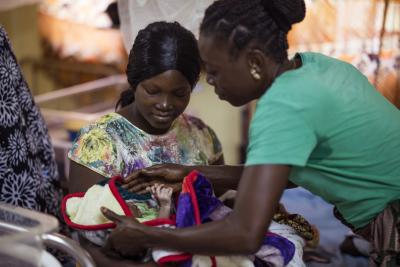 Postpartum area in Sierra Leone