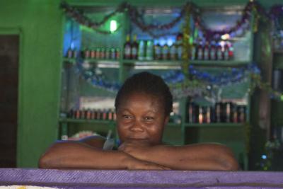 Patient in Liberia