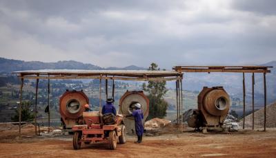 Building and construction at UGHE campus in 2018