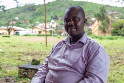 TB patient's father in Sierra Leone