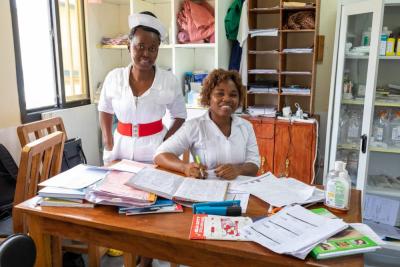 Nurses in Sierra Leone