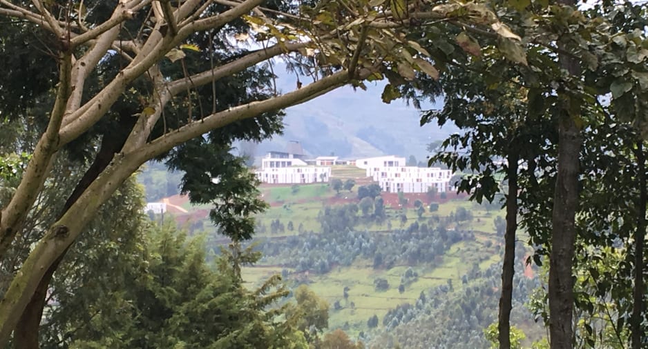 Distant view of the UGHE campus 